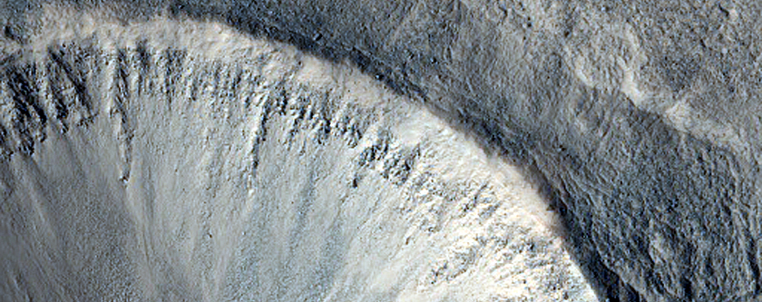 Crater Slope Monitoring