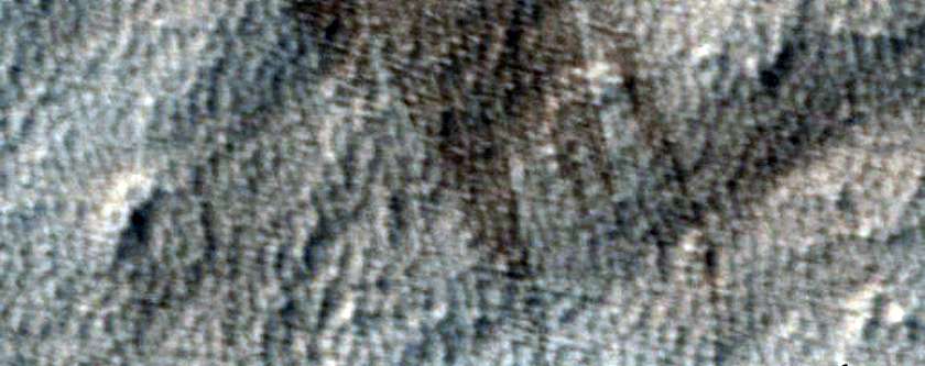 Portion of Giant Lobe Off Arsia Mons West Flank