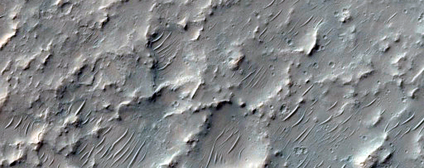 Crater Interior and Proximal Ejecta
