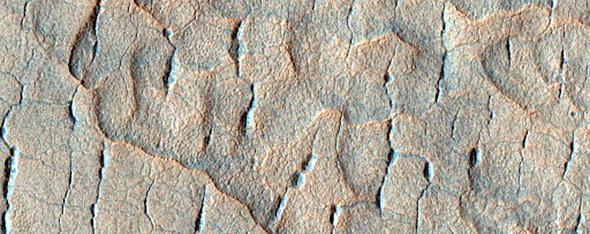 Scalloped Terrain in Utopia Planitia