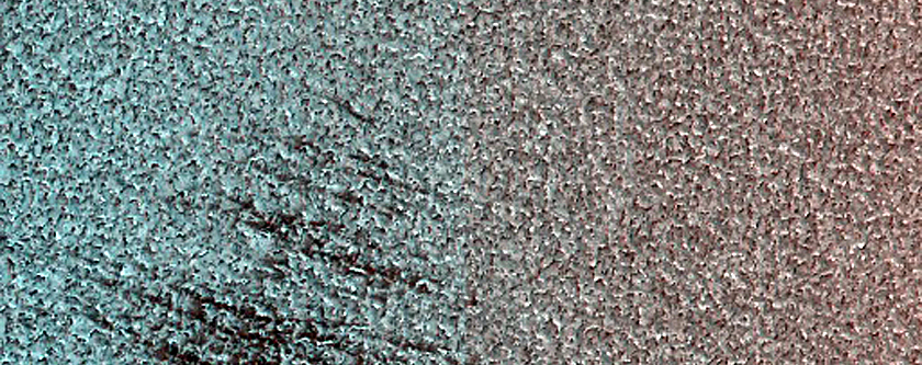 Contact between Icy Outlier and Plains