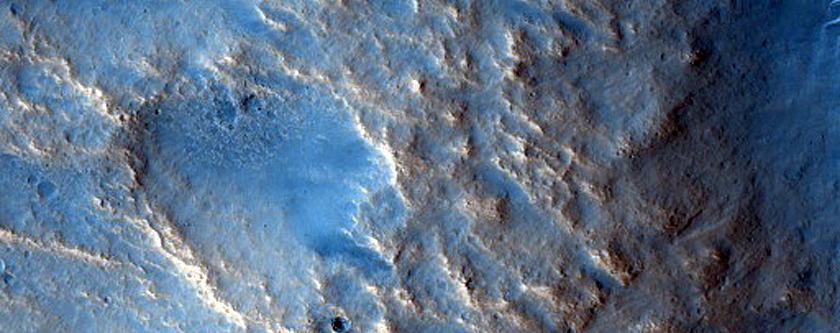 Northern Plains Crater Rim Material