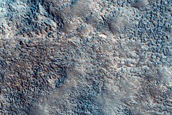 Layers in Crater in Deuteronilus Mensae