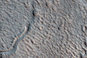 Floor of Crater North of Sklodowska Crater