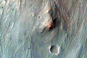 Crater with Steep Slopes