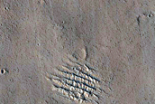 Candidate Recent Impact Site