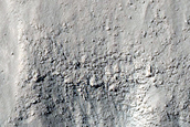 Gullied Crater Wall