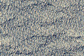 Scarp in Mantle Deposit