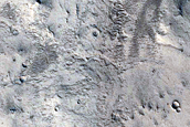 Outcrop on East Side of Candidate Delta Scarp Fronted Deposit
