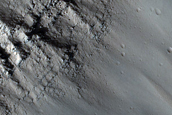 Possible Hydrated Mineral-Rich Terrain in Baphyras Catena