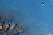 Terra Sabaea Crater Floor and Rim