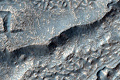 Ribbed Terrain near Reull Vallis