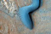 Dune Field in Wirtz Crater