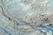 Slope Features in Palikir Crater