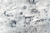 Channels on Lava Flow Surface in Tartarus Montes