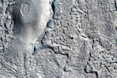 Pitted Crater Ejecta