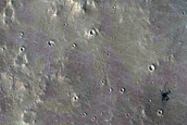 Candidate Recent Impact Site