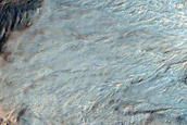 Monitor Slopes of Crater within Newton Crater