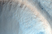 Recent 1-Kilometer Crater
