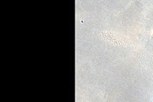 Candidate Recent Impact Site
