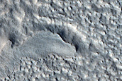 Surface of Flow in Deuteronilus Mensae