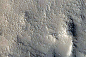 Crater near Uranius Mons