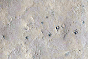 Candidate Recent Impact Site