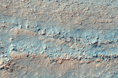 Layers in Depression in Argyre Planitia