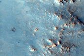 Cratered Terrain North of Syrtis Major Planum
