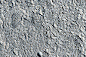 Lobate Apron in Phlegra Montes