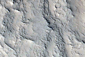 Layers in Depression in Protonilus Mensae