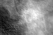 Mantling Deposit Fill in Northern Crater