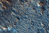 Mounds and Crater Rim Northwest of Oxia Colles