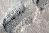 Possible Volcanic Vent East of Olympus Mons