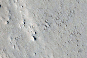 Layers along Channel in Marte Vallis
