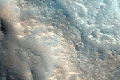 Terrain Sample Northwest of Sytinskaya Crater