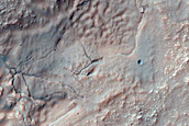 Branched Channel near Bosporos Rupes