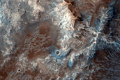 Dome-Like Feature in Deltoton Sinus Basin