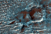 Valleys in Tyrrhena Terra