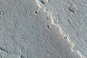 Candidate Recent Impact Site