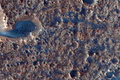 Small Lava Flow Units in Daedalia Planum