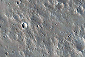 Candidate Recent Impact Site