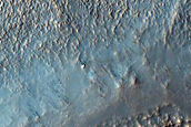 Two Notches near Lowest Elevation Point of Crater Rim