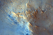 Terrain Southeast of Gale Crater