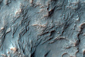 Crater Rim and Ejecta Blanket