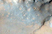 Phyllosilicate Knobs in Leighton Crater