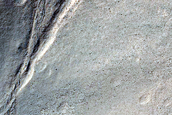 Monitor Slope Features in Tivat Crater