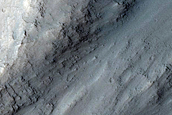 Small Impact Crater Exposed by Erosion