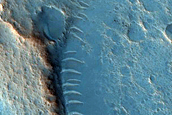 Troughs and Ridges in Chryse Planitia
