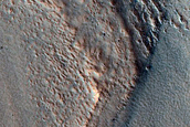 Flows along Wall of Renaudot Crater